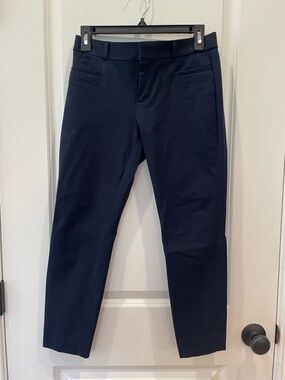 Banana Republic Navy Sloan Ankle Pants